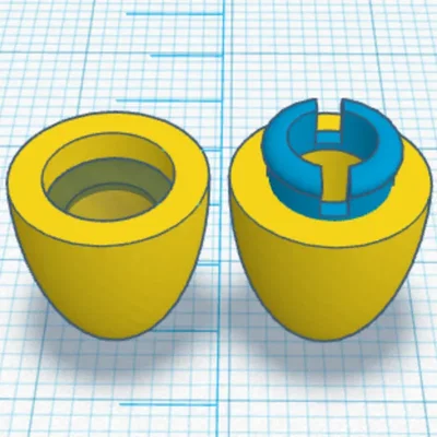 Kết nối ống hình trụ tách rời cho dây đeo cổ