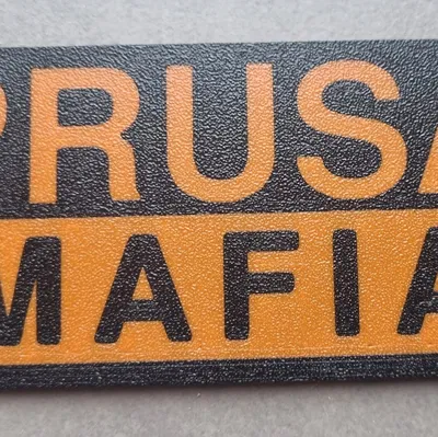 Biểu ngữ Prusa Mafia với thiết kế độc đáo và ý nghĩa tích ...