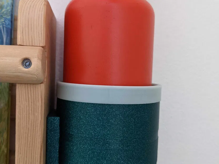 Giá đỡ chai gắn tường cho bình nước trẻ em - Image 1