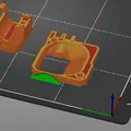 Giá đỡ hotend Red Lizerd K1 cho máy in Prusa Mini - Thumbnail 2