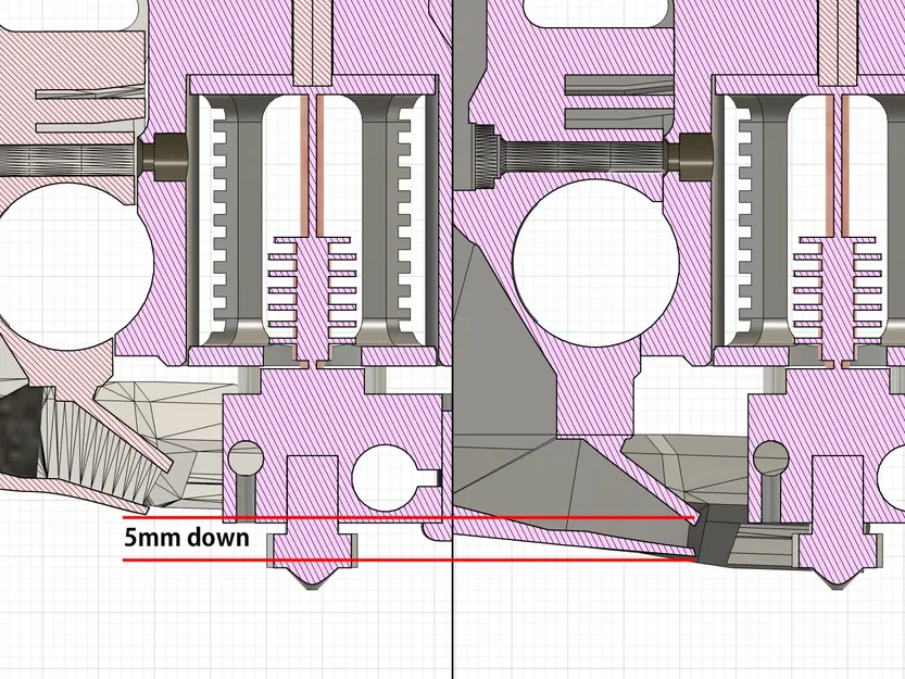 Giá đỡ hotend Red Lizerd K1 cho máy in Prusa Mini - Image 6