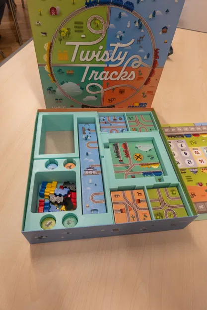 Bộ tổ chức và chèn cho trò chơi Twisty Tracks - Image 1