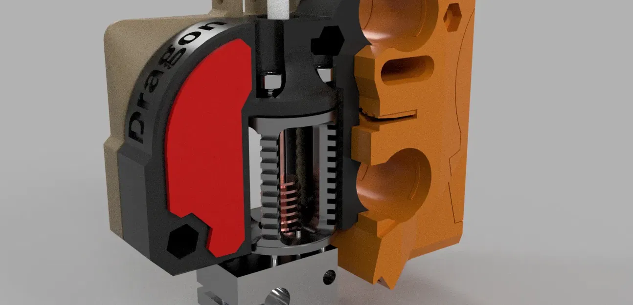 Giá đỡ đầu nóng Dragon cho máy in 3D Prusa Mini / Mini+ - Image 4