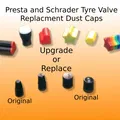 Thay thế nắp van lốp - Thiết kế Schrader và Presta - Thumbnail 1