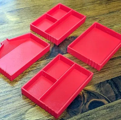 Khay đựng linh kiện nhỏ HSW và giá treo tương thích