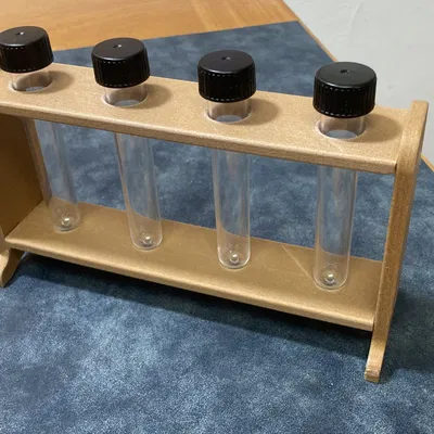 Giá đỡ ống nghiệm cho 4 ống đường kính 15,5 mm