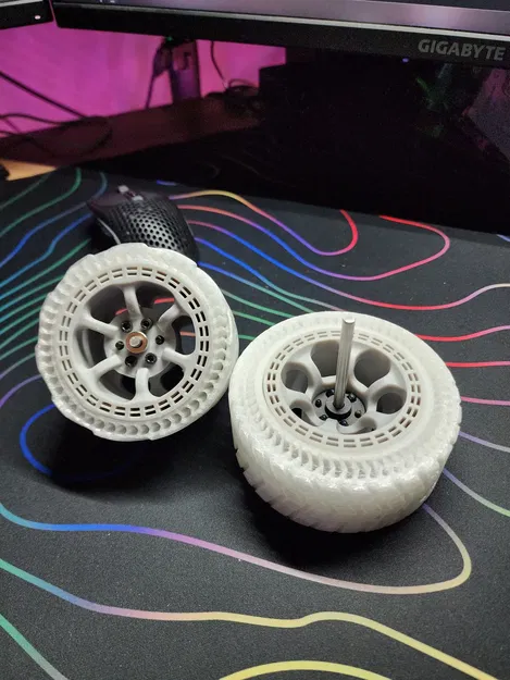 Bánh xe và lốp cho xe RC tỉ lệ 1/8 hoặc 1/10 - Image 2