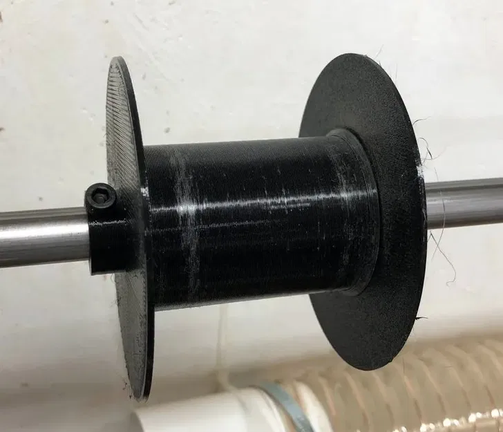 Giá đỡ cuộn filament cho thanh 16mm có phần bên cạnh - Image 1