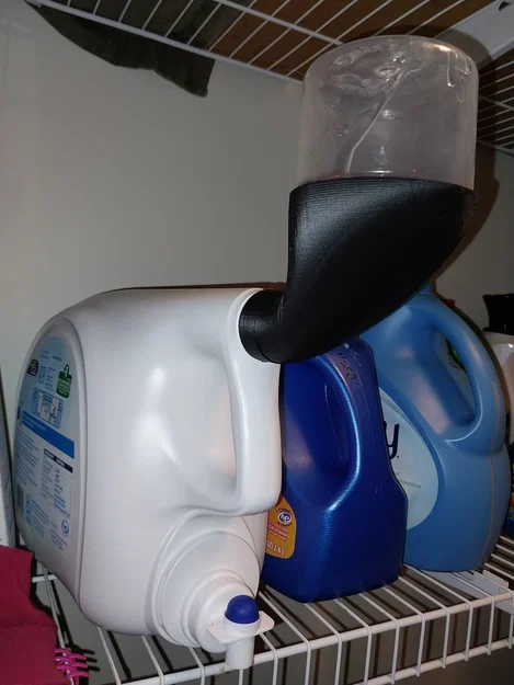 Côn thoát nước cho cốc đo bột giặt tránh tích tụ bột giặt - Image 1