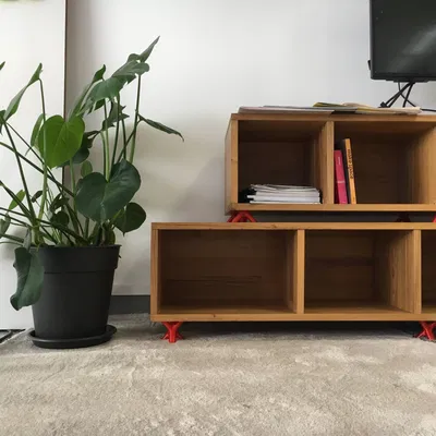 Chân tủ hình dạng hữu cơ cho hệ thống Kallax