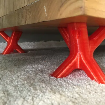 Chân tủ hình dạng hữu cơ cho hệ thống Kallax