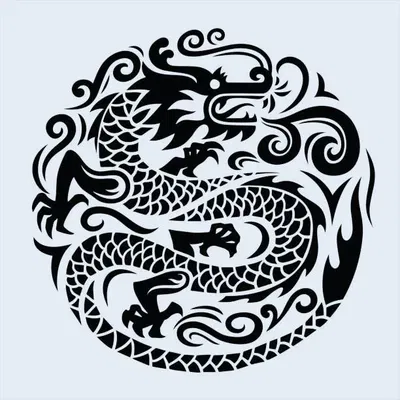 Đĩa lót ly rồng đơn giản