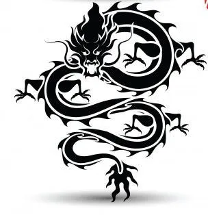 Đĩa lót ly hình rồng đơn giản - Image 2