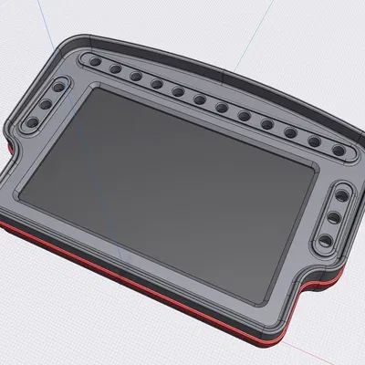 Bảng điều khiển VoCore 4.3" với 18 đèn LED cho Simracing