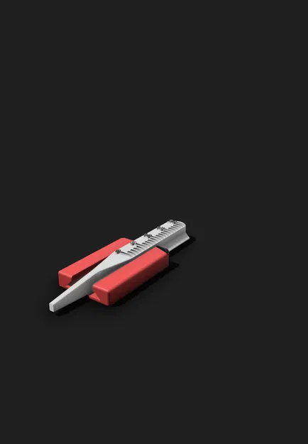 Thước đo độ sâu lốp xe cho mô hình 3D chất lượng cao - Image 2