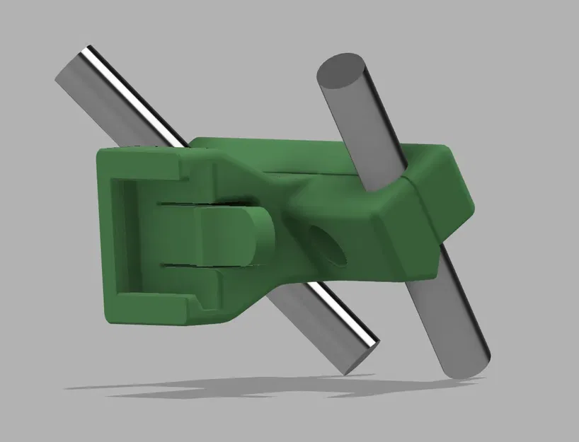 Giá đỡ đèn hậu Cateye cho xe đạp trên ray yên nghiêng - Image 1