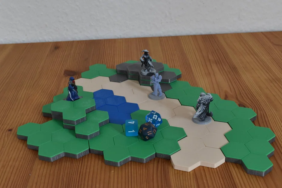 Gạch địa hình ba giác cho trò chơi bàn cờ - Image 1