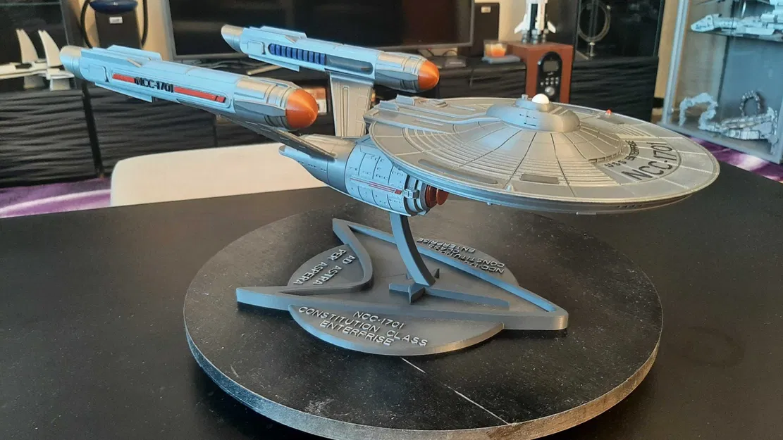 Mô hình tàu NCC-1701 Enterprise - Constitution Class từ Star Trek - Image 6