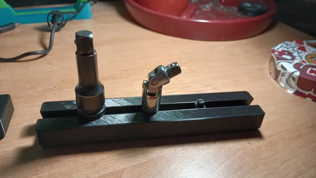 Giá đỡ ổ cắm cho bộ dụng cụ Gridfinity - Image 1