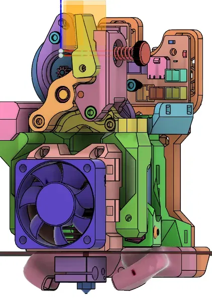 Mô hình EVA3 Voron Tap V6 cho máy in 3D Mercury - Image 1