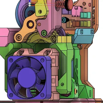 Mô hình EVA3 Voron Tap V6 cho máy in 3D Mercury