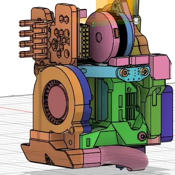 Mô hình EVA3 Voron Tap V6 cho máy in 3D Mercury