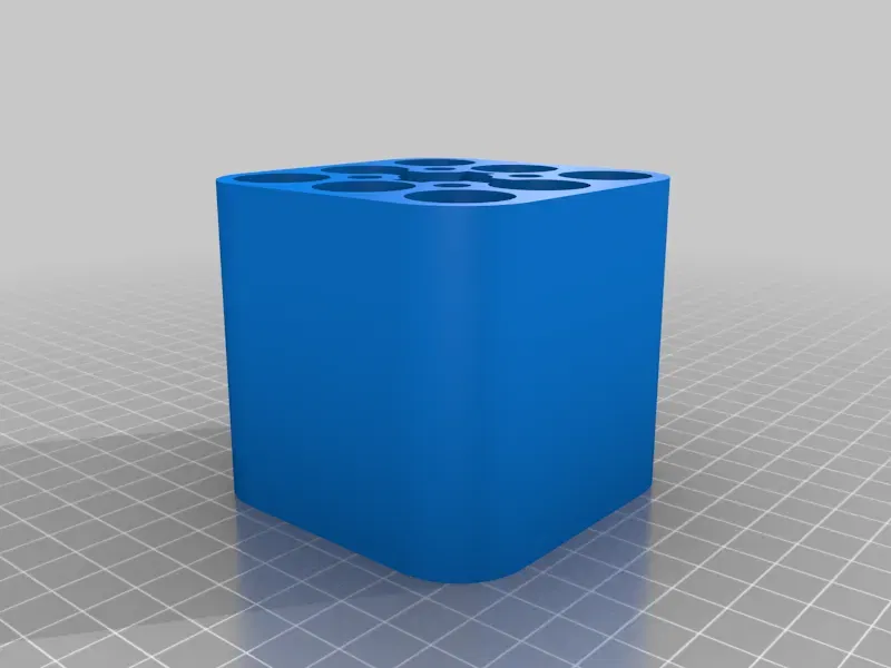 Giá đỡ pin 18650 3s3p với kích thước cố định - Image 1