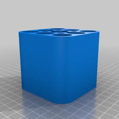 Giá đỡ pin 18650 3s3p với kích thước cố định