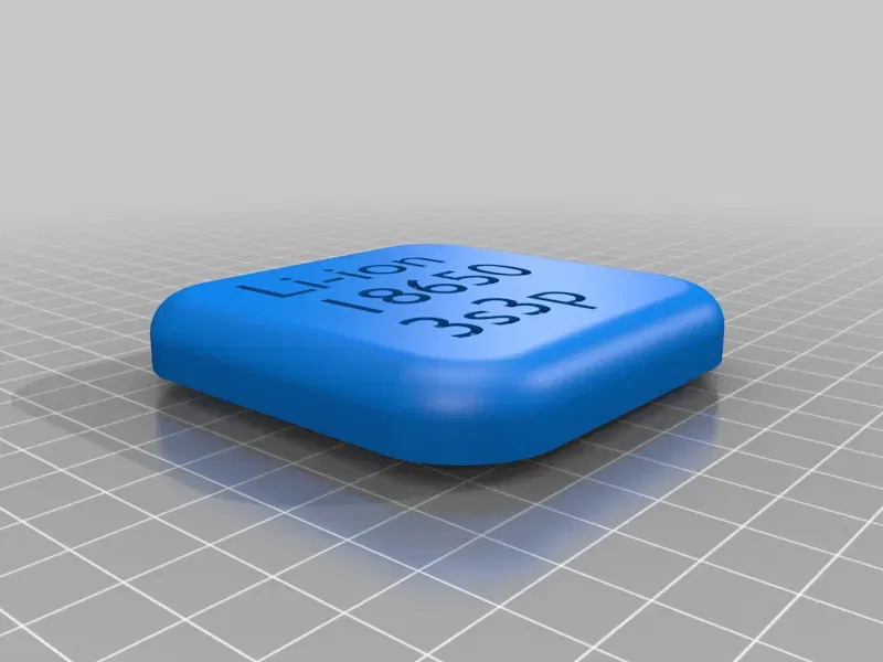 Giá đỡ pin 18650 3s3p với kích thước cố định - Image 2