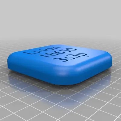 Giá đỡ pin 18650 3s3p với kích thước cố định