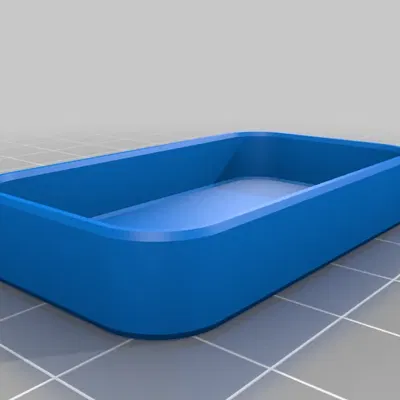 Khay trộn epoxy hai thành phần kích thước 45x25x7mm