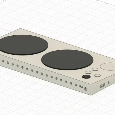 Mô hình tham khảo tay cầm Xbox Adaptive Controller