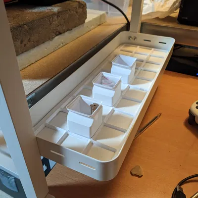 Bảng đế tổ chức bàn đôi tầng Gridfinity IKEA Vattenkar