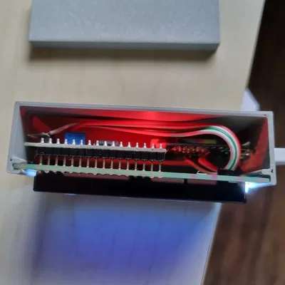 Vỏ đơn giản cho LCD1602 và ESP8266 D1 mini