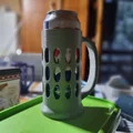 Cốc bia cho lon 500ml - Hình oval - Thumbnail 1