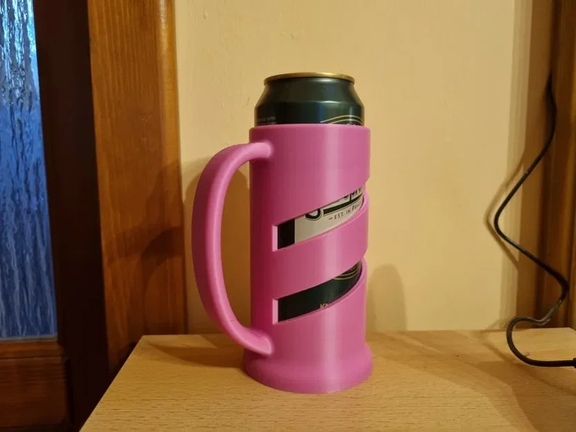 Cốc bia cho lon 500ml - Kiểu xoắn ốc - Image 1
