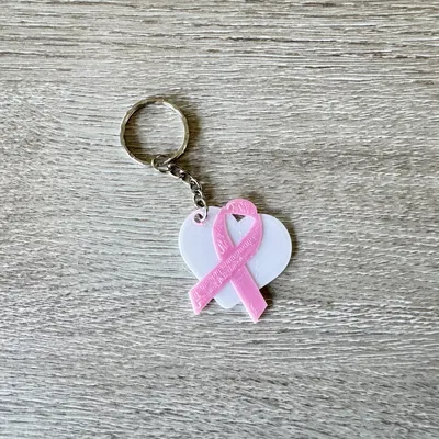 Móc khóa tháng 10 hồng 2023 cho chiến dịch nâng cao nhận thức