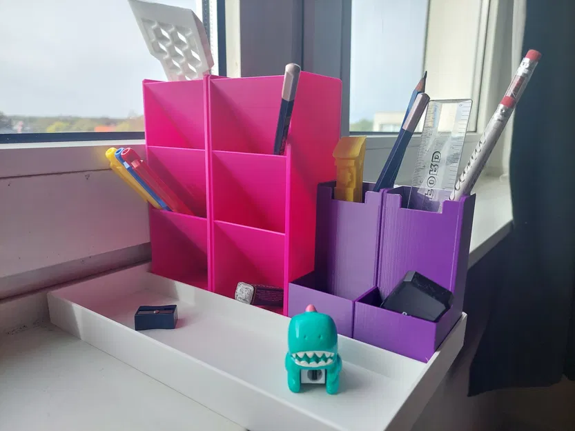 Giá đỡ tổ chức nhỏ cho bàn học trẻ em và văn phòng - Image 1