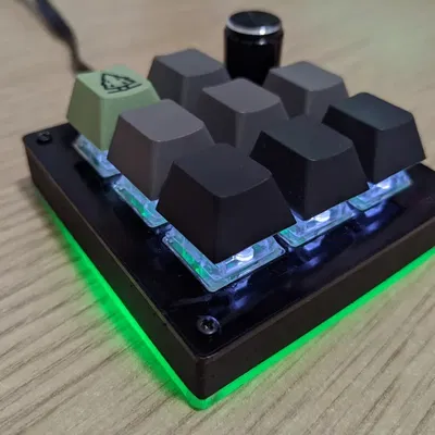 Lớp đáy cho bàn phím BDN9 với chiều cao 2mm