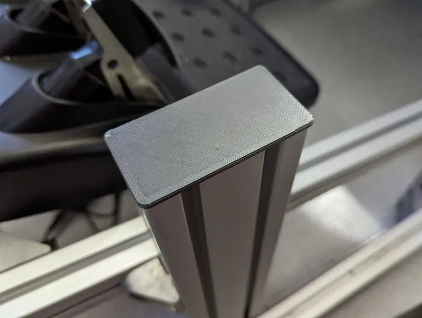 Nắp chặn cho thanh nhôm 40x40 và 40x80 - Image 2