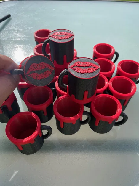 Cốc Schnaps nhiều phần bằng PLA và PETG - Image 1