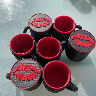 Cốc Schnaps nhiều phần bằng PLA và PETG