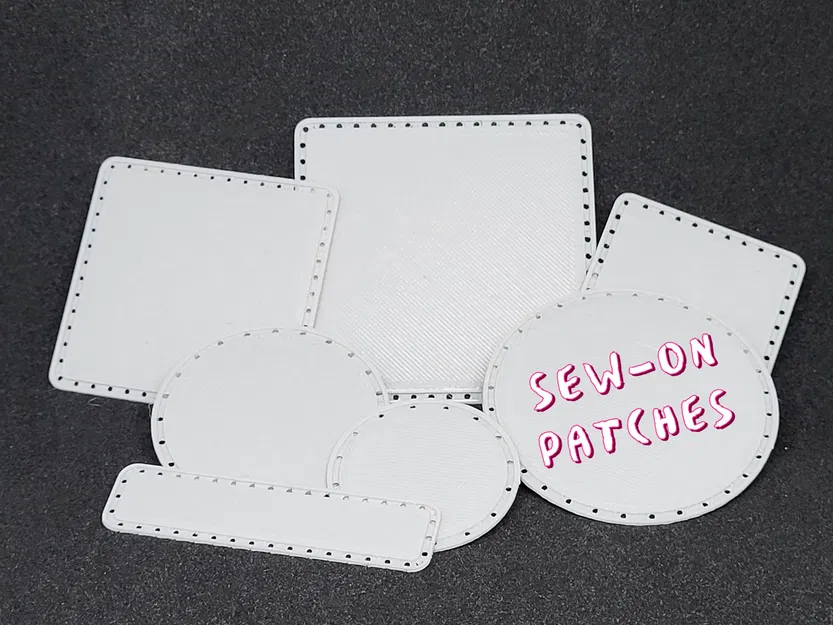 Patches thêu sẵn - mẫu trống với nhiều kích thước hơn - Image 2