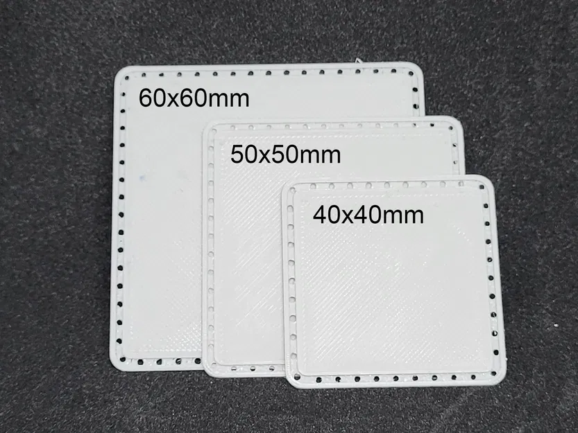 Patches thêu sẵn - mẫu trống với nhiều kích thước hơn - Image 3