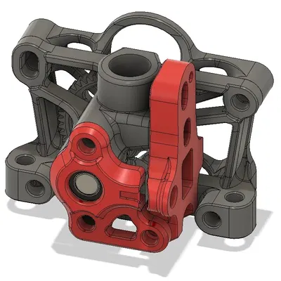 Mô hình Sherpa mini tích hợp zero và ecas với tay căng chỉnh sửa