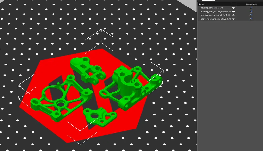 Đầu đùn Sherpa với cảm biến ECAS và cảm biến hết filament - Image 1