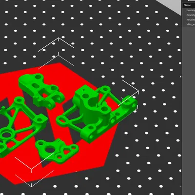 Đầu đùn Sherpa với cảm biến ECAS và cảm biến hết filament