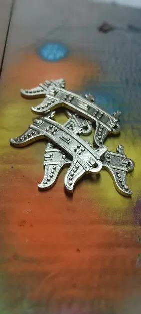 Vương miện Zvonimir của Croatia - móc khóa - Image 1