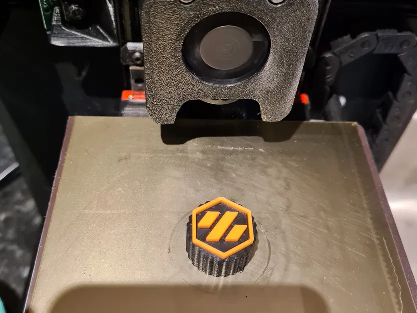 Núm điều chỉnh màn hình LCD với logo Voron - Image 2