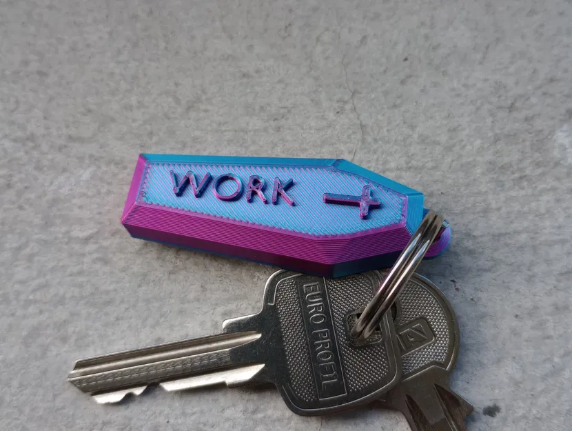 Móc khóa quan tài hài hước cho Halloween - Image 1